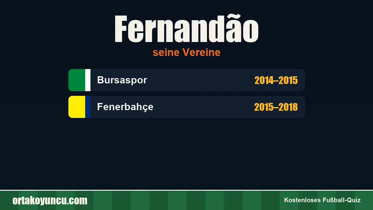 Fernandão: Vereine und Jahre