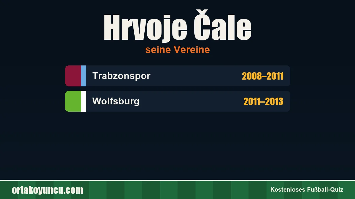 Hrvoje Čale: Vereine und Jahre