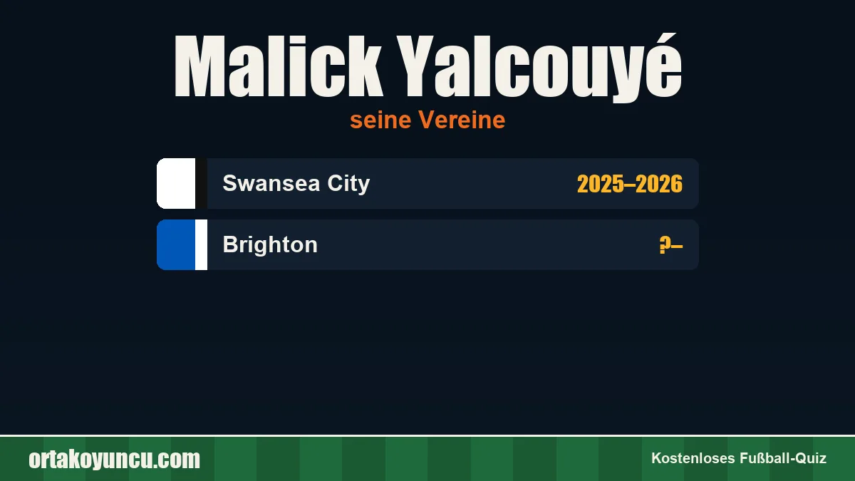 Malick Yalcouyé: Vereine und Jahre