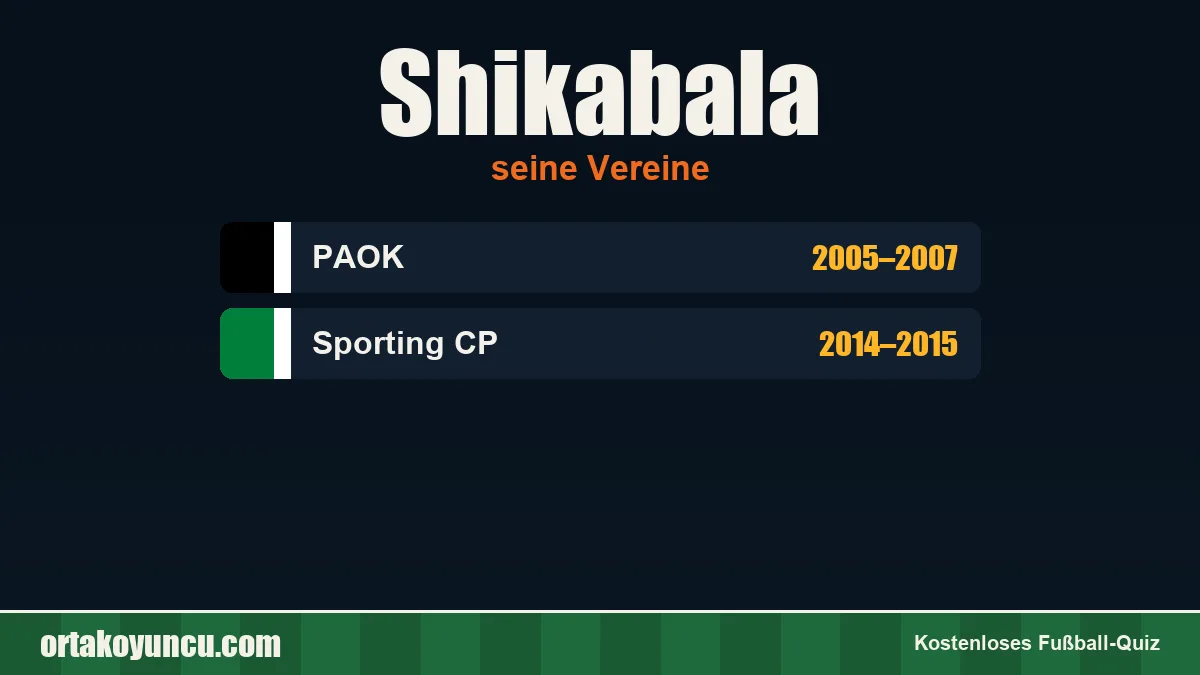 Shikabala: Vereine und Jahre