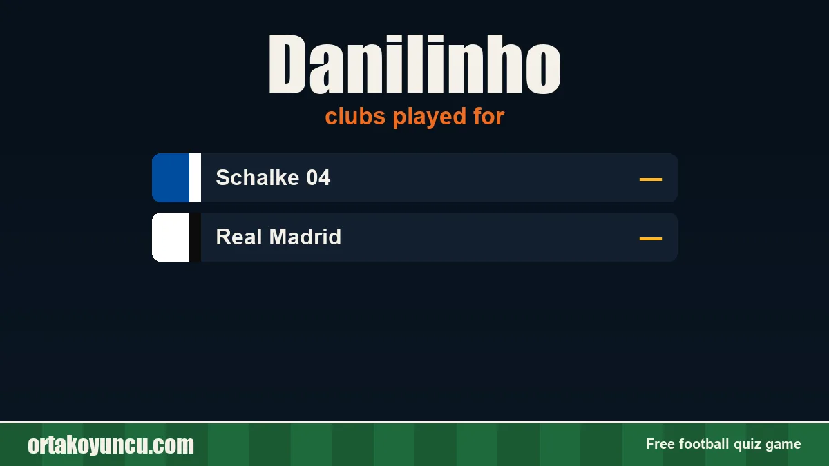 Danilinho: clubs and years