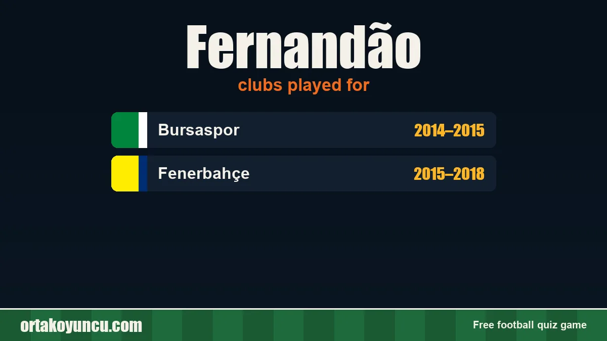 Fernandão: clubs and years
