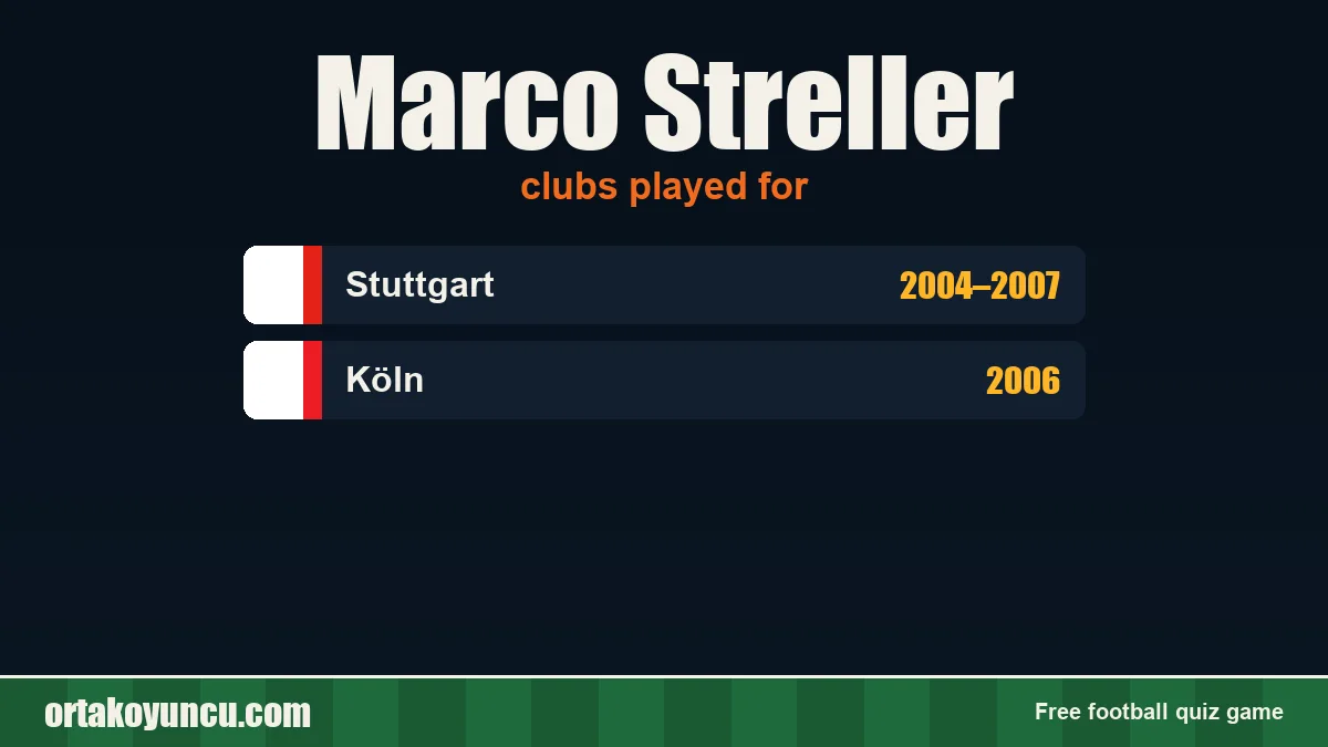 Marco Streller: clubs and years