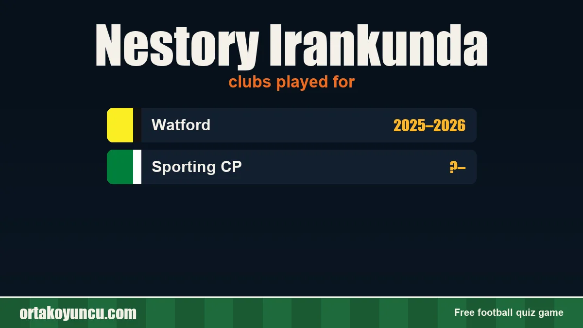 Nestory Irankunda: clubs and years