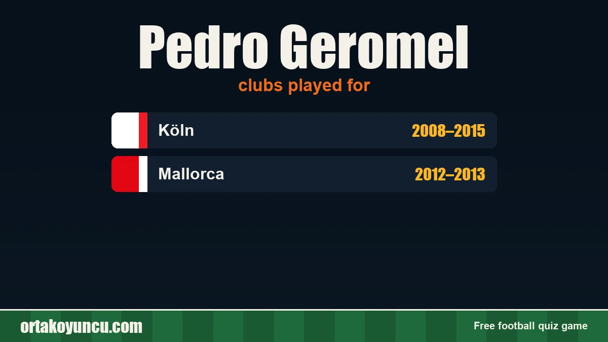 Pedro Geromel: clubs and years