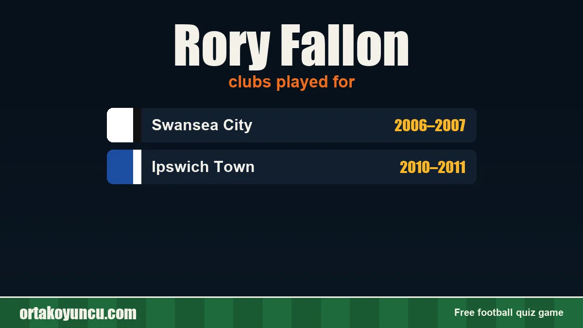 Rory Fallon: clubs and years