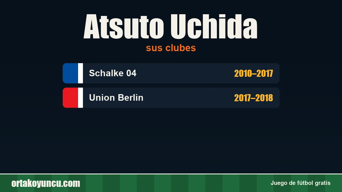 Atsuto Uchida: clubes y años