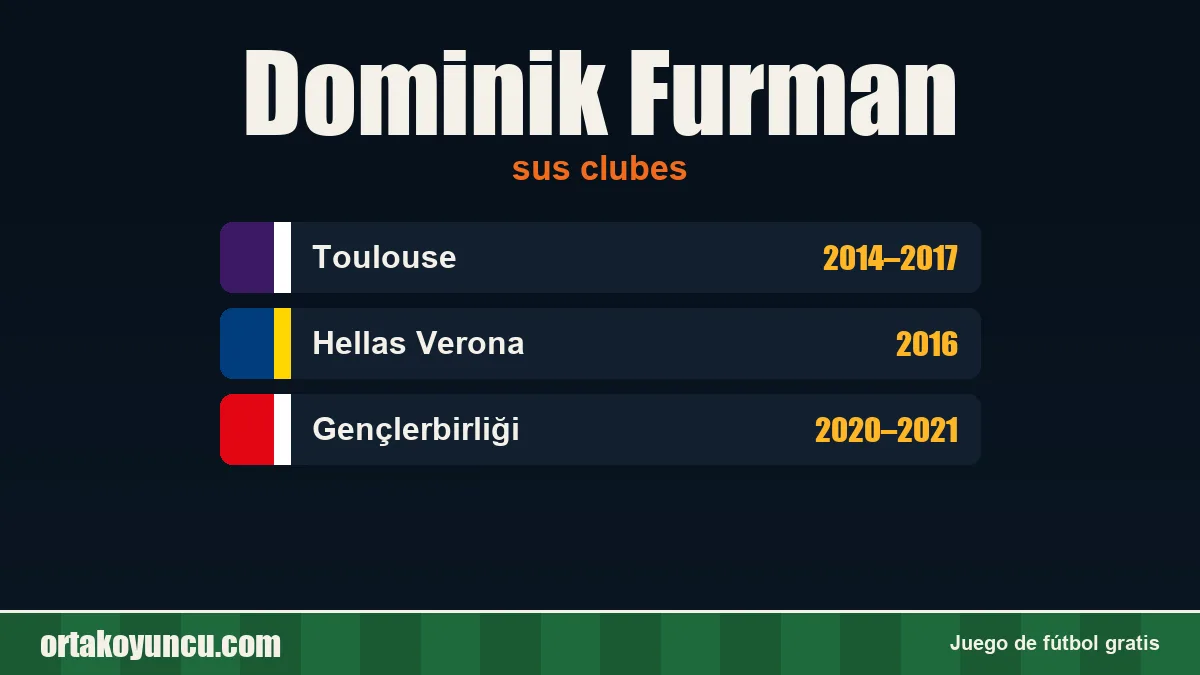 Dominik Furman: clubes y años