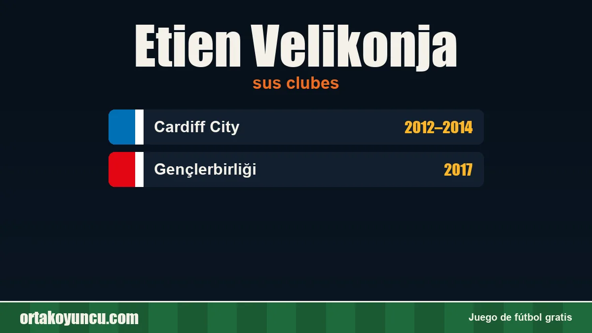 Etien Velikonja: clubes y años
