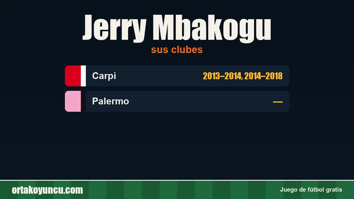 Jerry Mbakogu: clubes y años