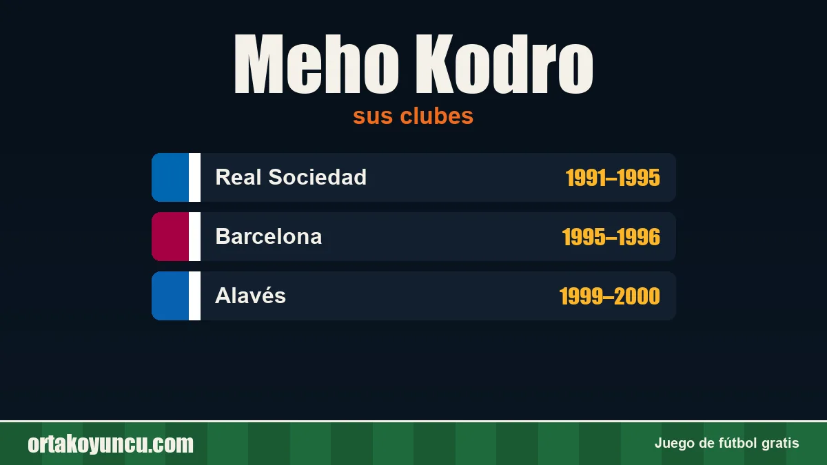 Meho Kodro: clubes y años