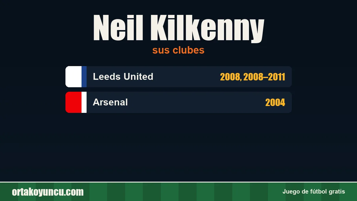 Neil Kilkenny: clubes y años