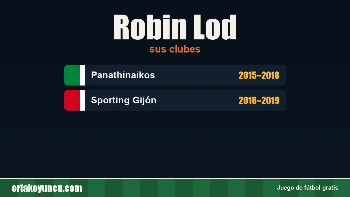 Robin Lod: clubes y años