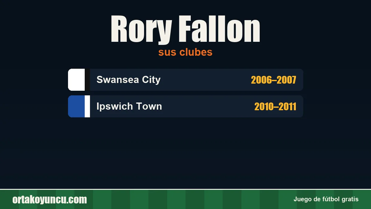 Rory Fallon: clubes y años