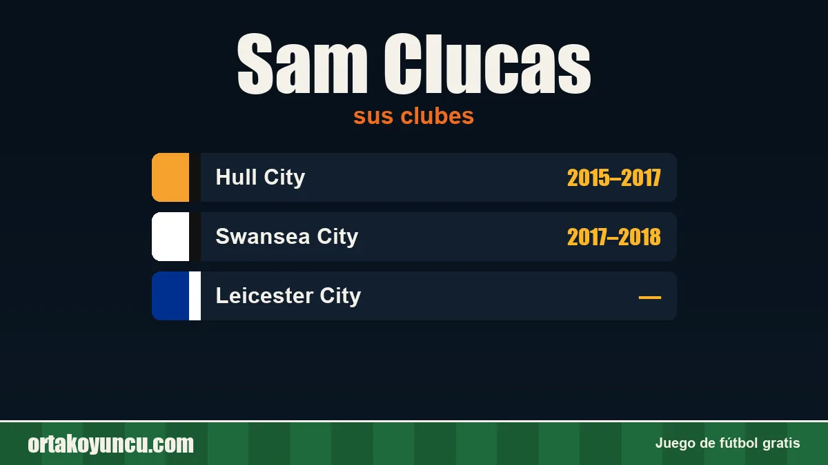 Sam Clucas: clubes y años
