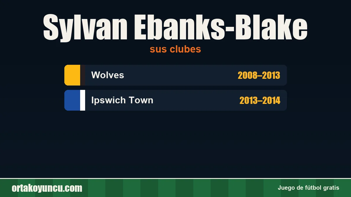 Sylvan Ebanks-Blake: clubes y años