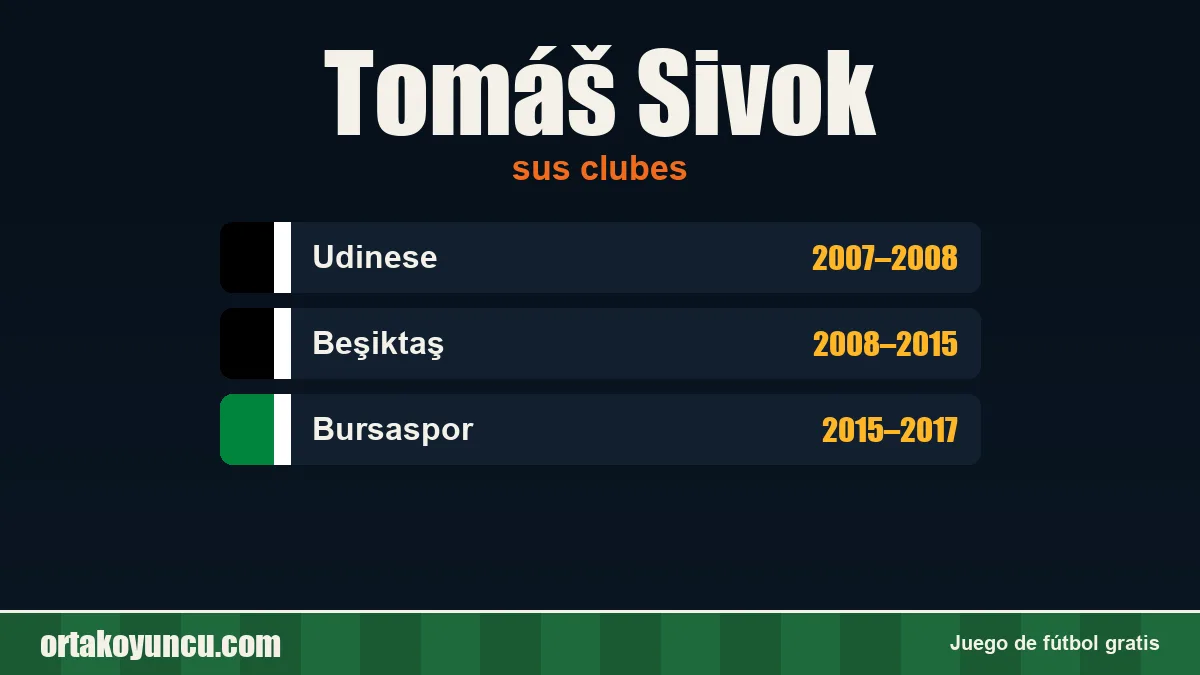 Tomáš Sivok: clubes y años